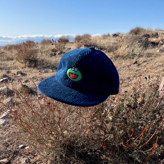 Frog Cap - Corduroy Navy