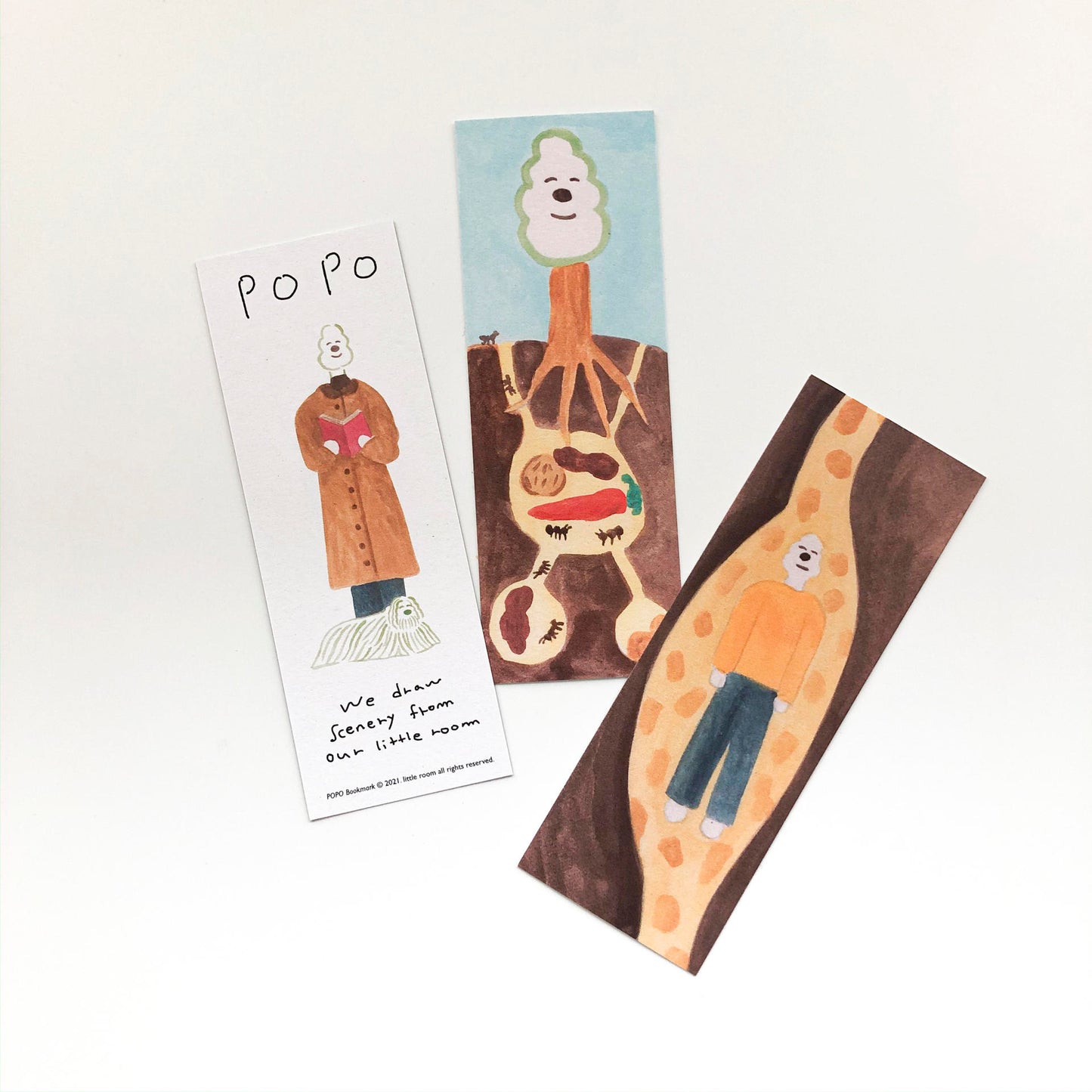 Popo Bookmark Set