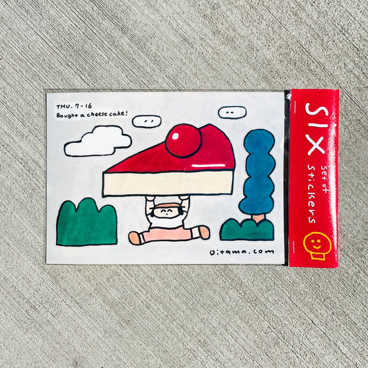 Sticker Sheet - Cheesecake