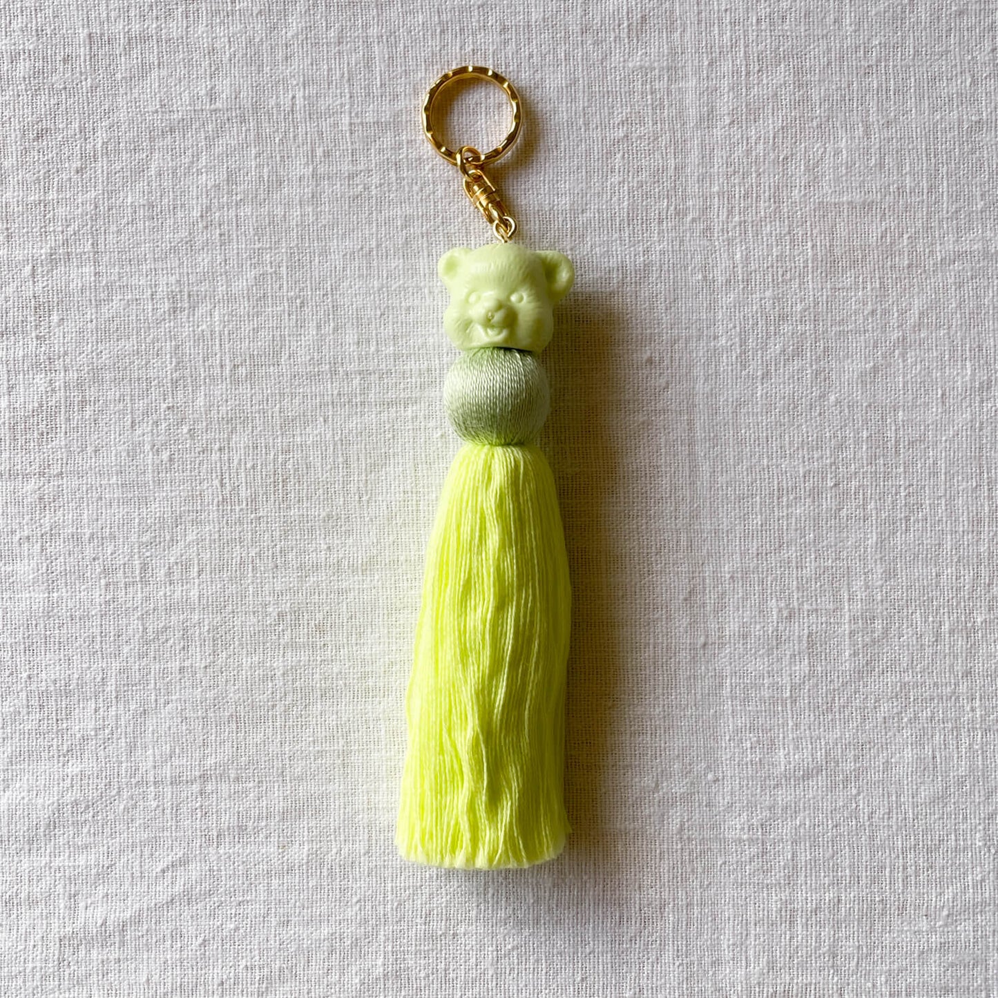 Tussel Key Chain Bear