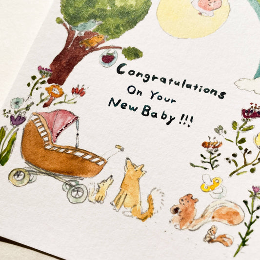 Postcard - Congratulations on Your New Baby