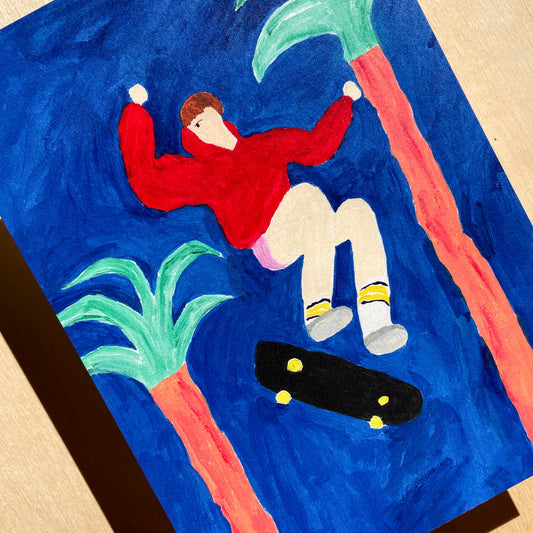 Large Postcard - RUN 06