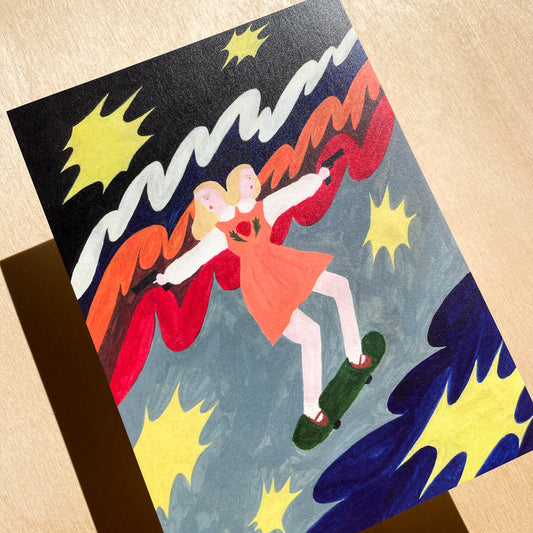 Large Postcard - RUN 07