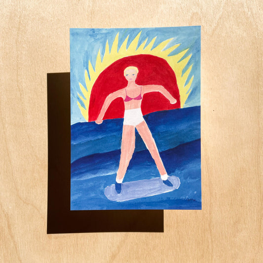 Large Postcard - RUN 08