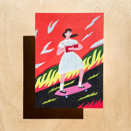 Large Postcard - RUN 05