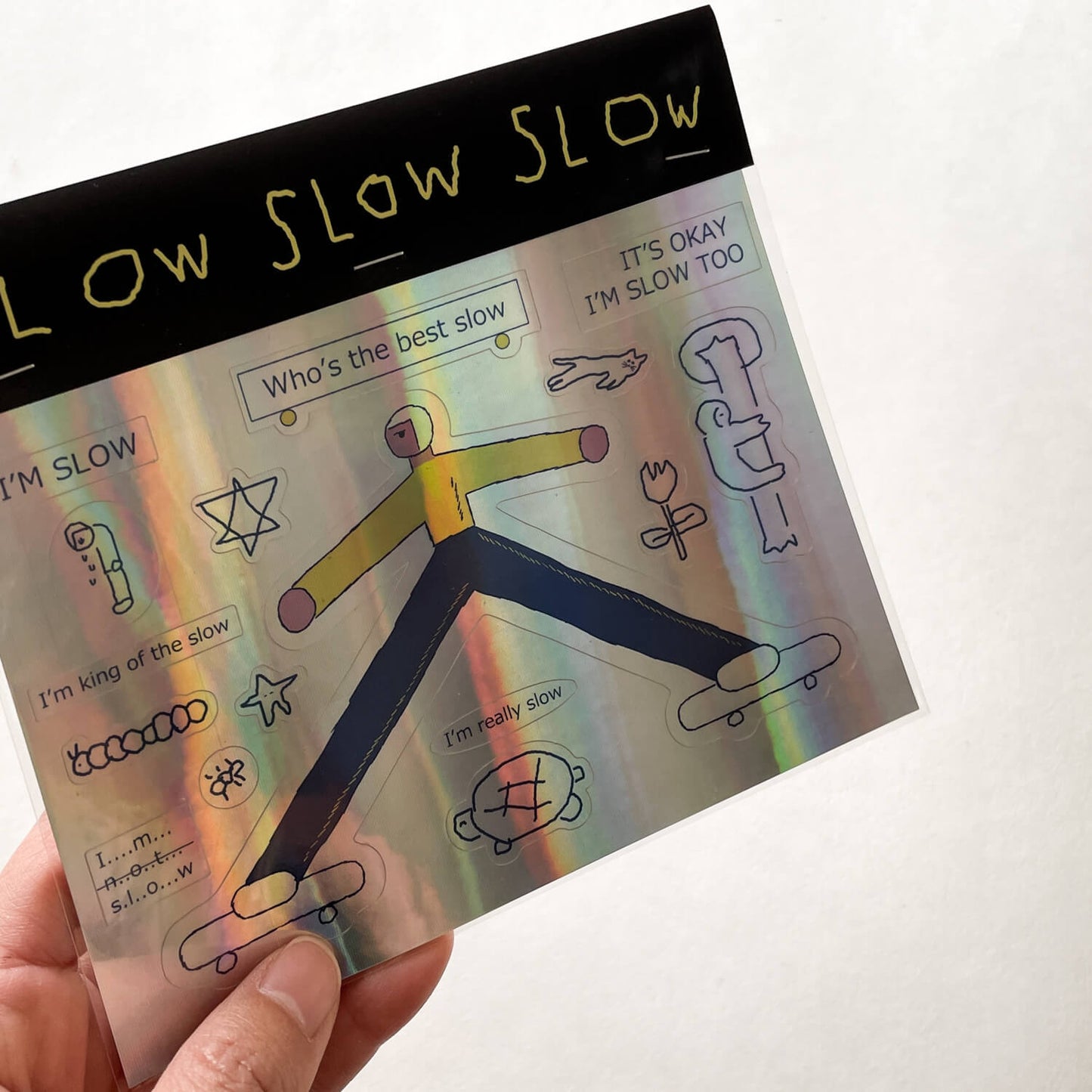Sticker Sheet - slow slow slow