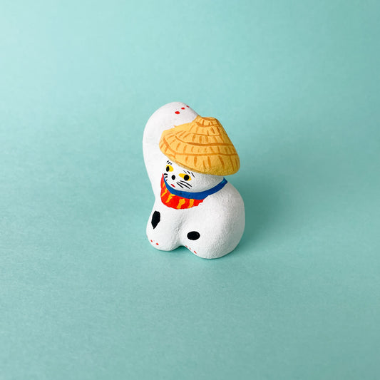 Clay Doll - Beckoning Cat 07