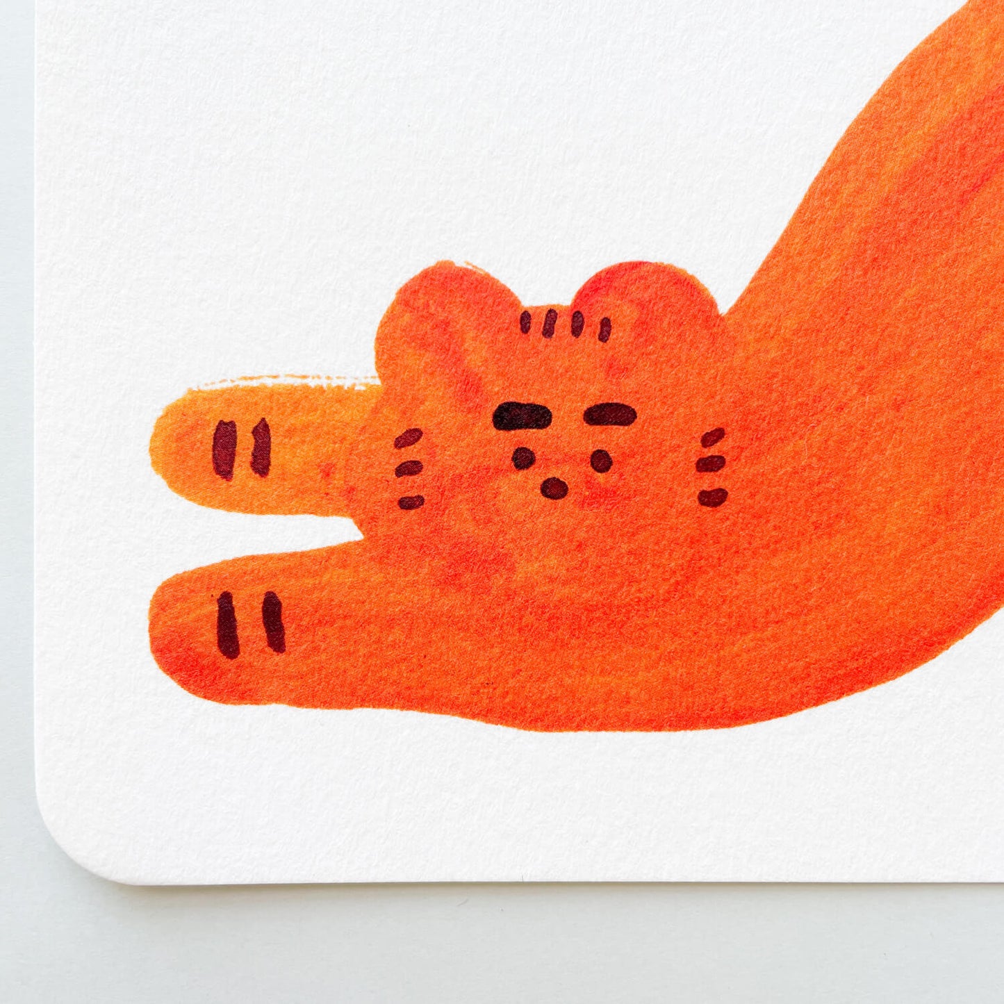 Postcard - Tiger