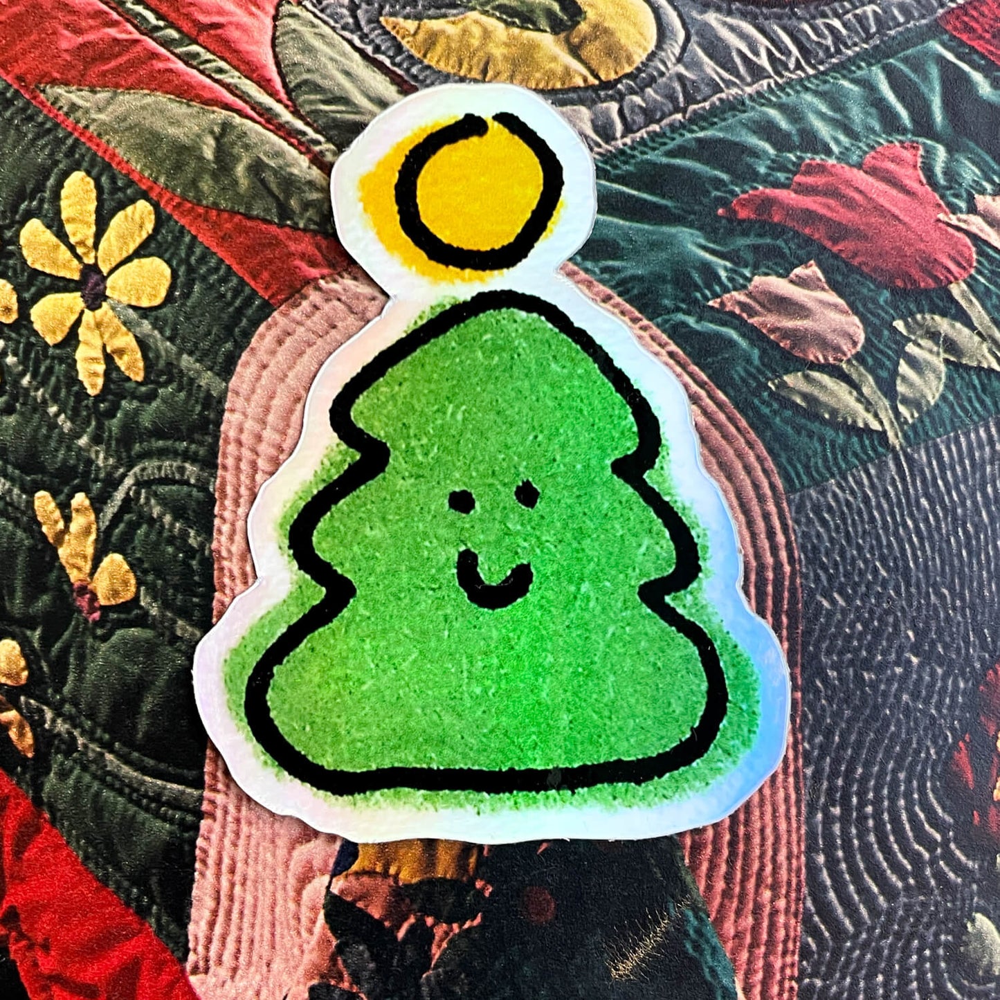Sticker - Lighted Tree