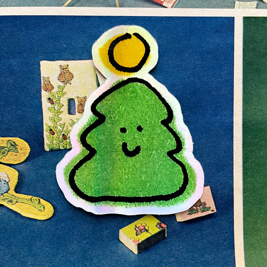 Sticker - Lighted Tree