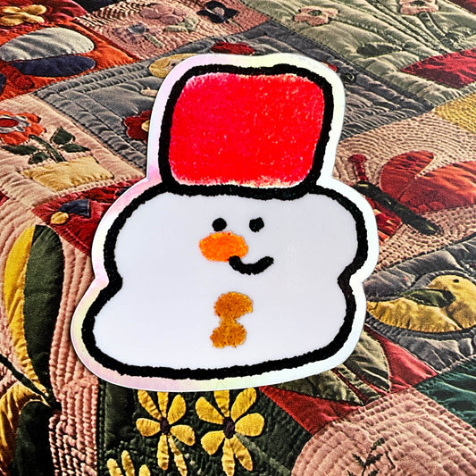 Sticker - Snowman