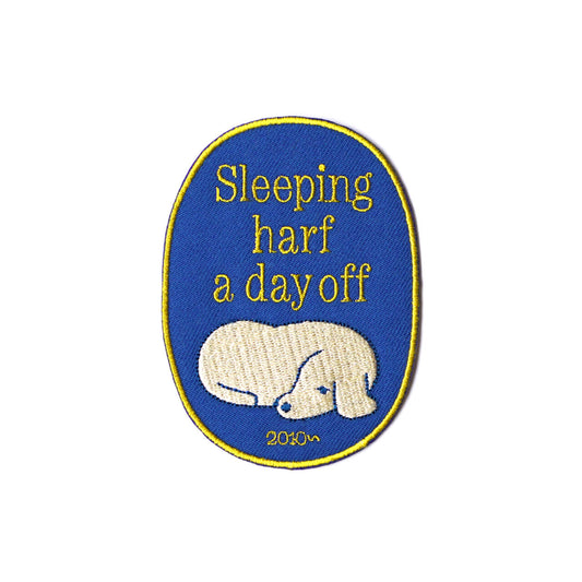 Sleeping Harf a Day Off Patch