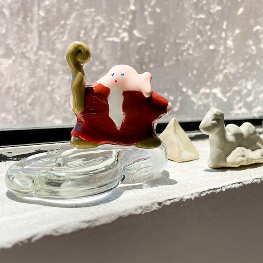 A Hermit Returning To A Baby