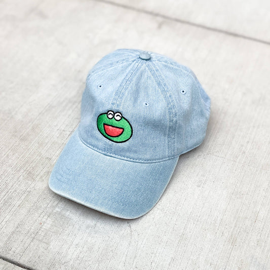 Frog Cap - Denim Light Wash