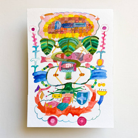 Original Drawing "Funeral"