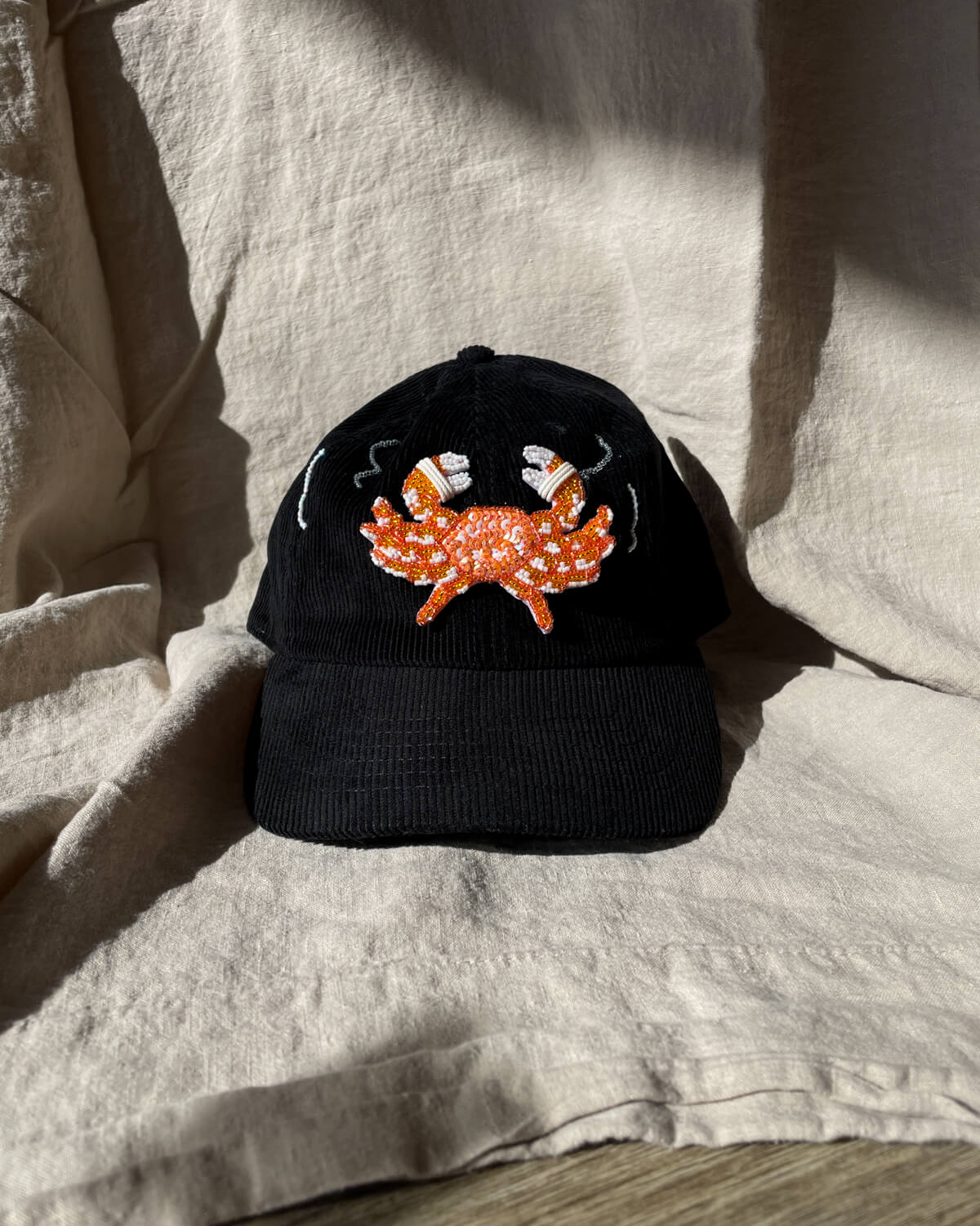 Brooch Hat - Steaming Dungeness Crab