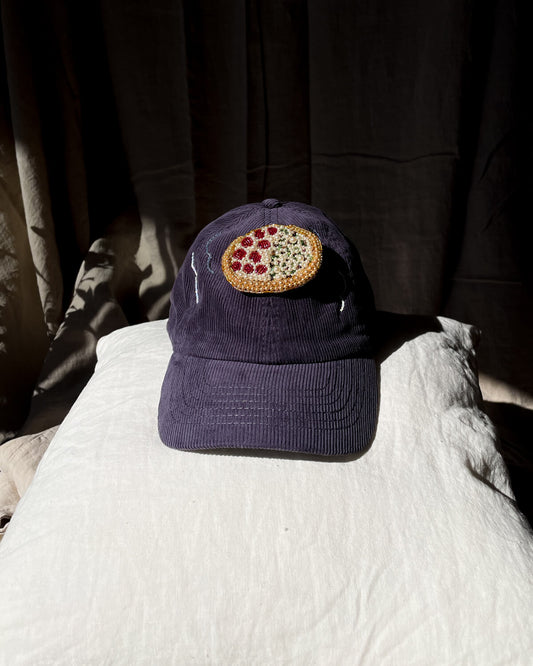 Brooch Hat - Piping Hot Pizza