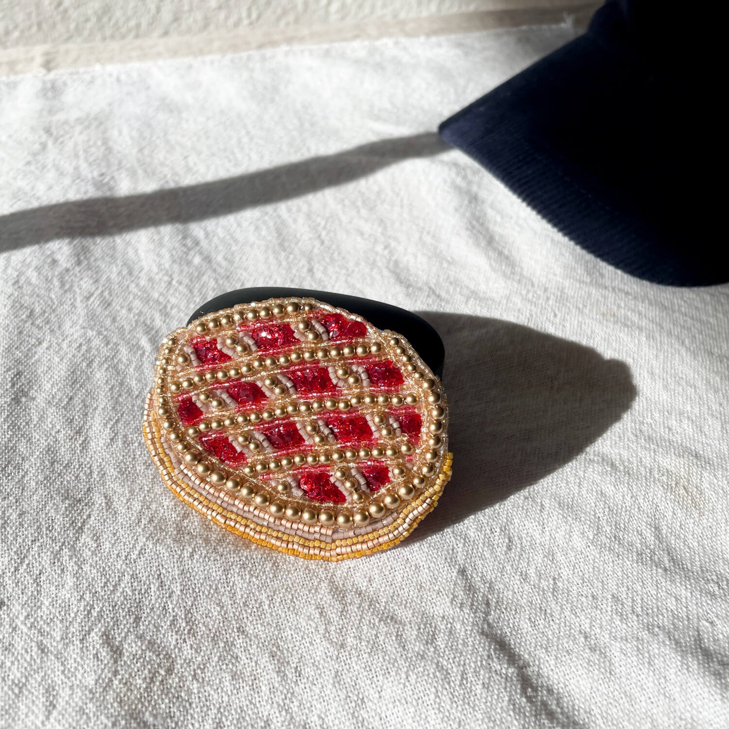 Brooch Hat - Cherry Pie