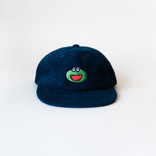 Frog Cap - Corduroy Navy